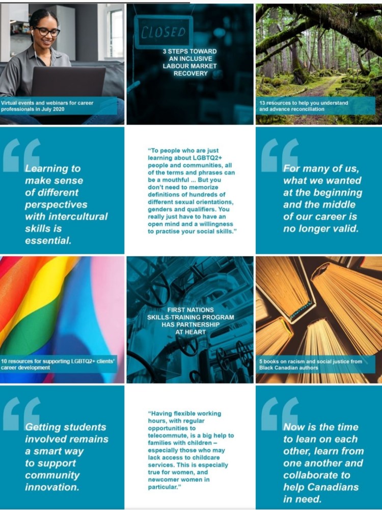 Screenshot of Instagram account grid.